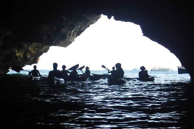 Leuca kayak tour + swimming + speleo-trek in cave - River Cave: The Swim Stop and the Short Speleo-Trek
