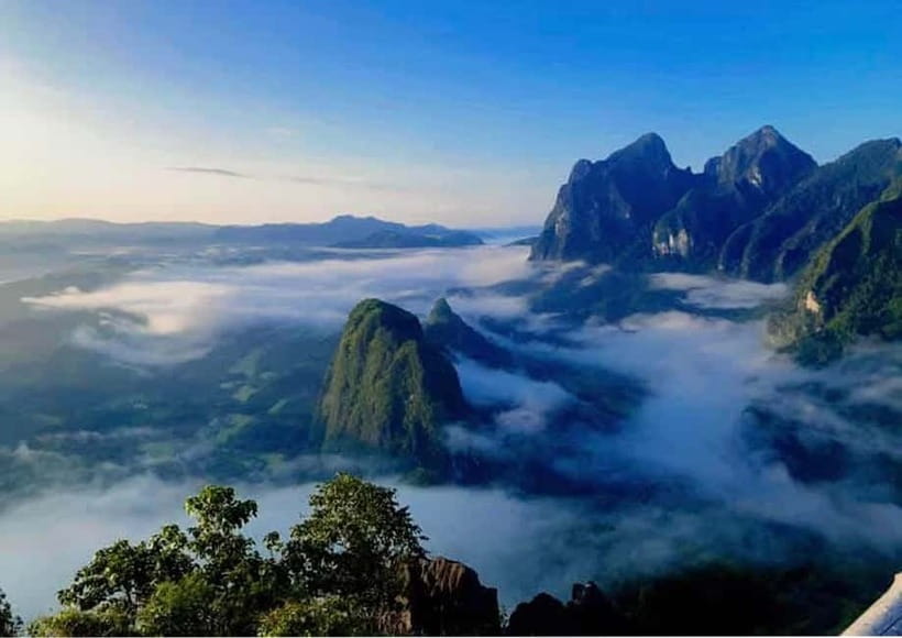 Luang Prabang: Nong Khiaw 3-Day Trekking & camping, Homstay - Day 1: Highest Viewpoint, Sunset Camp, and Real Trail Rhythm