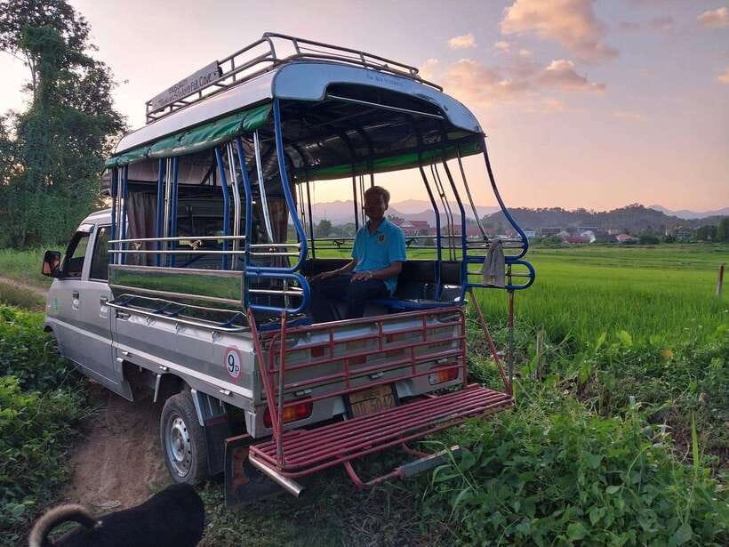 Luang Prabang Trekking LongLao to Kuang si falls full day - Picnic lunch and the small comfort breaks that matter