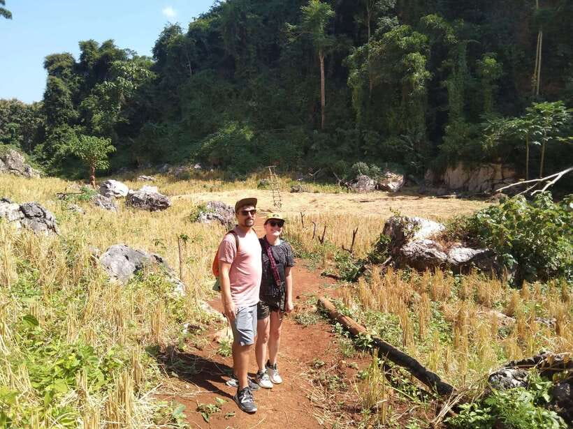Luang Prabang Trekking LongLao to Kuang si falls full day - The hike details: crops, herbs, and ridge views that make the effort worth it