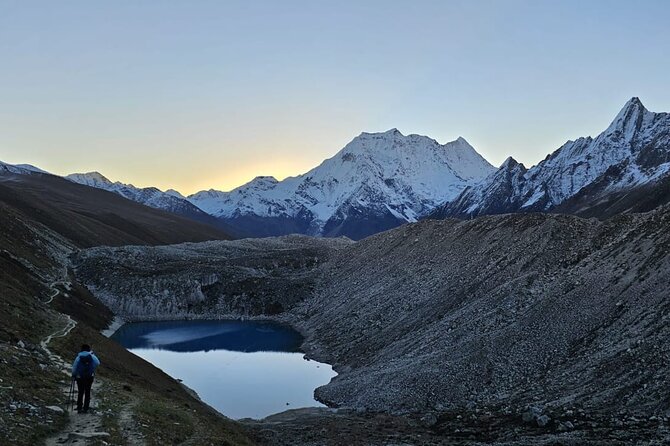Manaslu Trekking - Into the Budhi Gandaki valley: Sal forests, stone stairs, and Tatopani hot spring