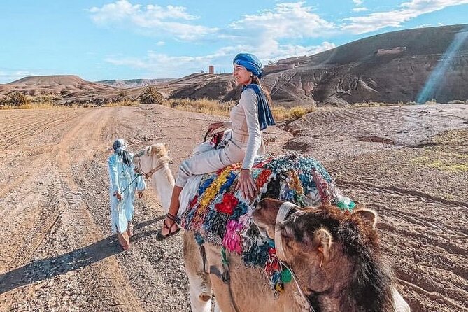 Marrakech: Agafay Desert Quad Biking & Camel Trek & Dinner & Show - The 20-Minute Camel Trek: Calm Motion and Berber Hospitality