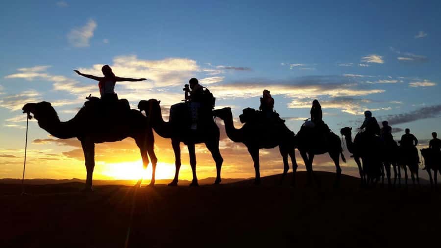 Marrakech Desert Tours 3 Days with Camel Trek and Camping - Camel trek reality: what you’re signing up for at Erg Chebbi
