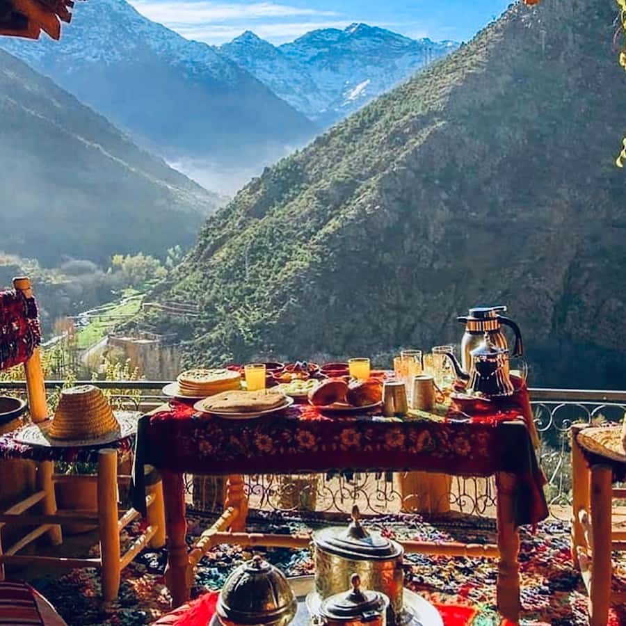 Marrakech: Guided 2-Day Trek to Imlil and Imnan Valleys - Day 2: Imnane valley farming, Tizi n’Aguersioual views, and lunch by the river
