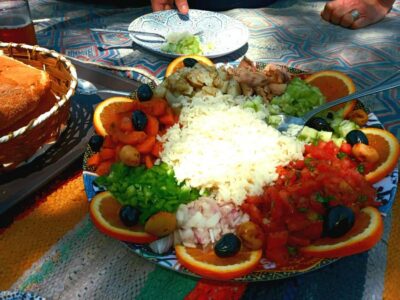 Marrakesh: 2-Day Mt. Toubkal Trek with 1-Night Stay & Meals - Day 1 route: Aït Mizane valley, Aremd, and Sidi Chamarouch
