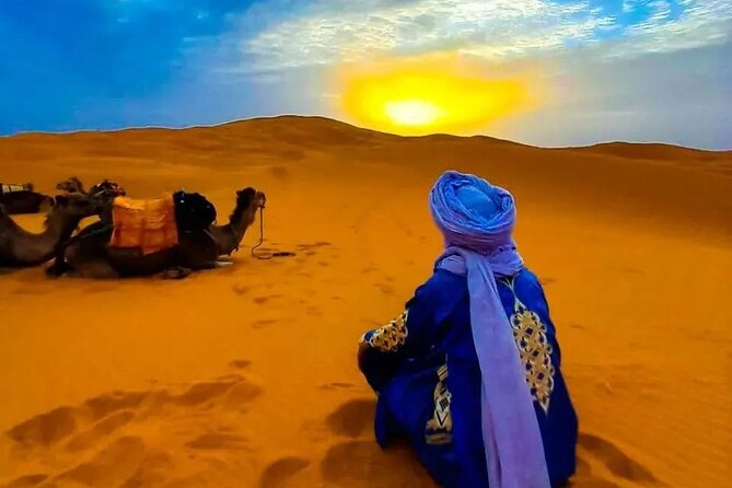Merzouga Camel Trekking 1 Night Experience - Meeting point, pickup, and the free parking detail that helps