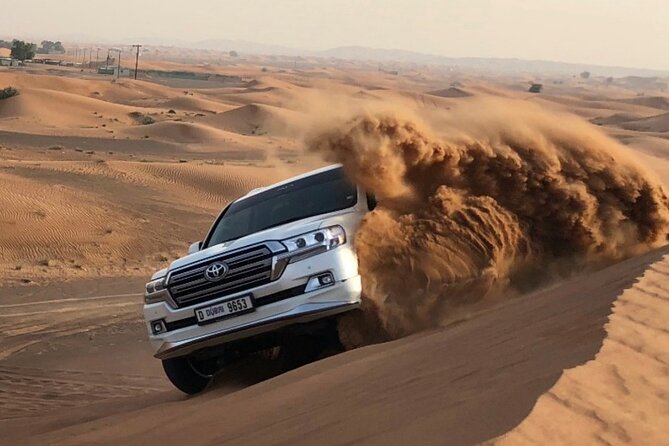 Morning Dune Bashing with Camel Trekking and sand boarding - Key highlights that make this morning safari work
