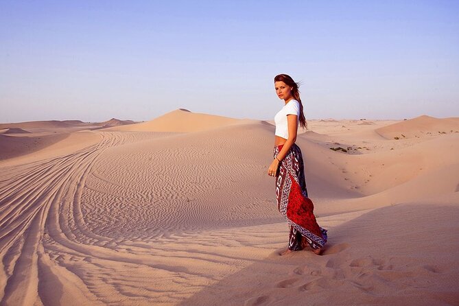 Morning Dune Bashing with Camel Trekking and sand boarding - 20 Minutes Camel Trekking: A Gentle Build-Up Before the Roller-Coaster