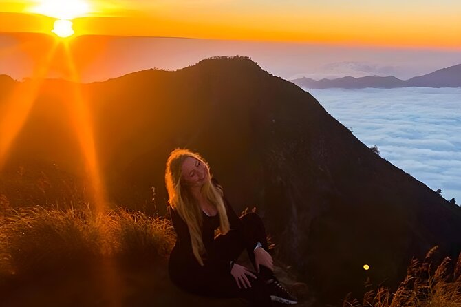Mount Batur Sunrise Trekking with Natural Hot Spring - Batur Natural Hot Spring: how the infinity pool fits after a steep climb