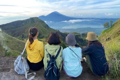 Mount Batur Trekking & Hot Spring - Batur Bamboo Cabin: coffee first, then gear and your guide