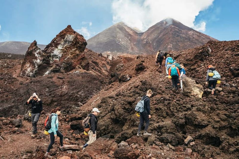 Mount Etna: Guided Trek 3,000 Meters to the Summit - Summit crater time: what it looks like up at 3,000 m