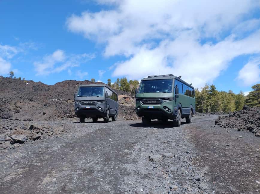 Mount Etna: North Upper Craters Guided Tour by 4x4 with Trek - Pizzi Deneri promontory and the volcanological observatory viewpoint