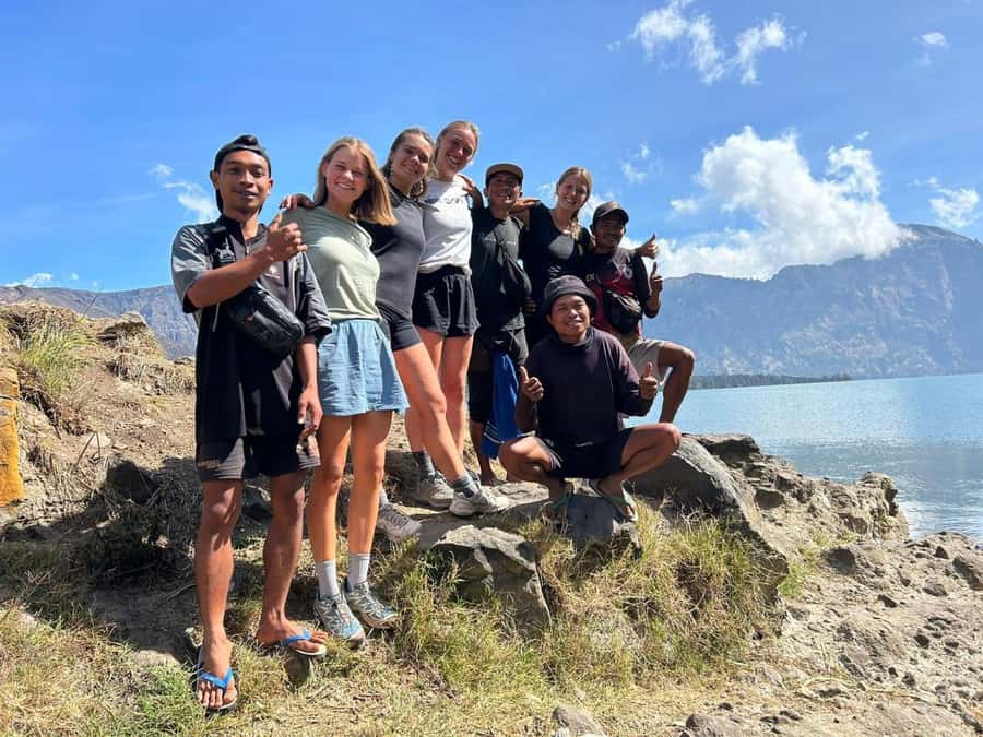 Mount Rinjani Trek 3D-2N To Summit - Lake - Hotspring - Day 2: The 2:00 AM Wake-Up, Summit Sunrise, and the Segara Anak Hot Springs