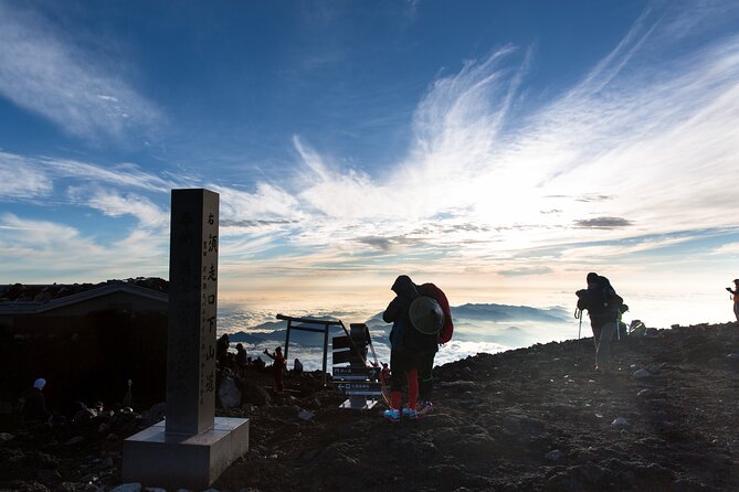 Mt.Fuji Trekking 1 Day Tour up to the summit - Included Snacks, Water, Trekking Poles, and Oxygen Cans