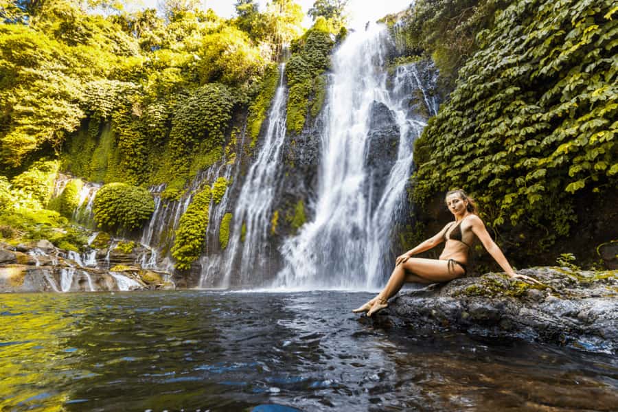 Munduk Jungle Trek to Banyumala & Pucak Manik – Private - Banyumala Twin Waterfalls: Photo Stop, Walk-Down, and the Pool Under the Falls