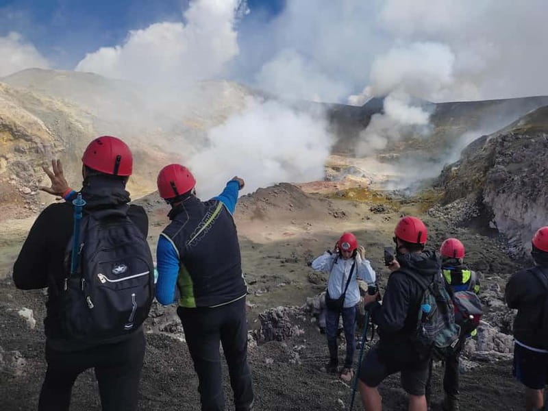 Nicolosi: Mount Etna Central Crater Guided Trekking Tour - The return route: two walking segments plus vehicle breaks