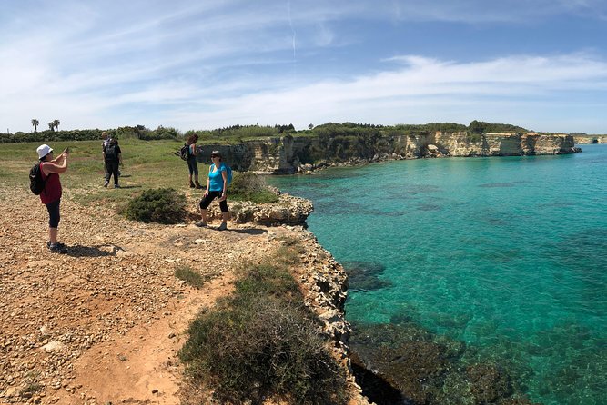 Otranto Trekking Adventure: The Path of the Hermit and the Bay of the Turks - Stop 1: Baia dei Turchi—shoreline trails, snorkeling time, and a real break