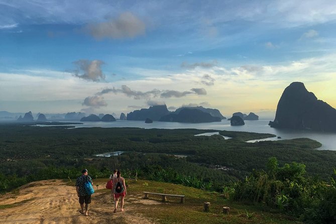 Phang Nga Treasures Sunrise Trekking and No-crowd James Bond by longtailed boat - Sunrise over Phang Nga Bay starts at Samet Nangshe
