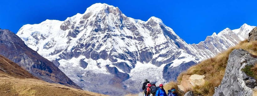 Pkr/Kathmandu: 5-Day Annapurna Base Camp & Hot spring Trek - Day 5 to Simrung and back to Pokhara: hot springs at Jhinu Danda