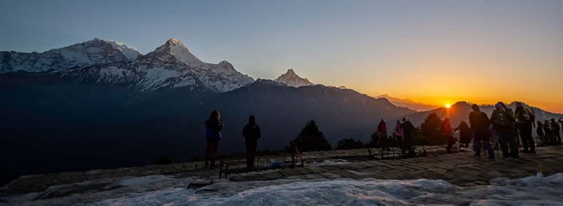 Pokhara: 3-Day Ghorephani and Poon Hill Private Trek - Culture on the trail: Ghandruk Gurung village and tea-house Nepal