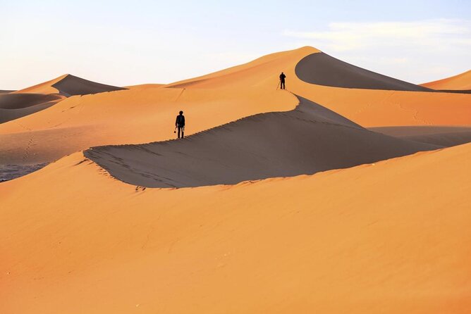 Private 3-days Desert tour from Zagora to Erg chigaga Dunes & Camel trek - Day 2: Camel ride, dune walking, and camp again