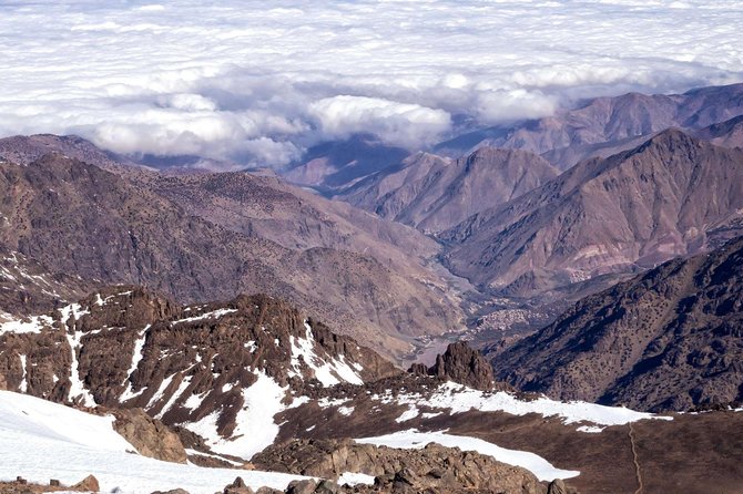 Private Mount Toubkal trek 2 days - Day 1 (about 6 hours): Imlil, Sidi Chamharouch, and the refuge night