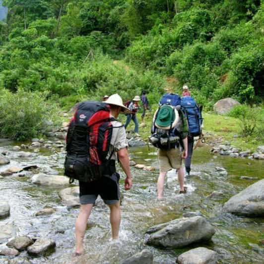 Pu Luong 2 Days 1 Nights - Offbeat Trekking Tour - Day 2: Ban Cong suspension bridge, river views, and giant water wheels