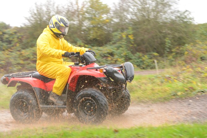 Quad Bike Trekking in Warwick - Terrain Highlights: Steep Hills, Water Splashes, and Woodland Tracks