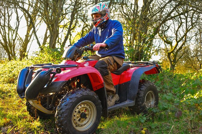 Quad Bike Trekking in Warwick - Your One-Hour Quad Bike Trek: 100 Acres of Hill, Water, and Mud