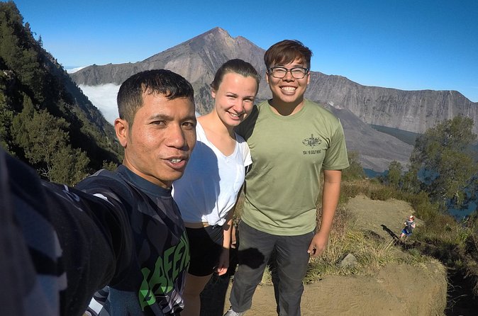 Rinjani Trekking 1 day Trek To the rim via senaru 2,642m - Guide Power: Dhana and John Are Showing Up for a Reason