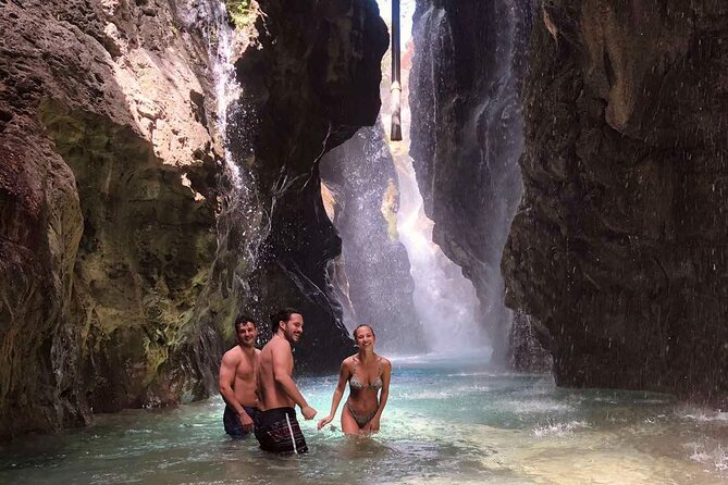 River Trekking at Kourtaliotiko Gorge Waterfalls to Preveli Beach - What the 5 hours really means: swim, river walk, then a view hike