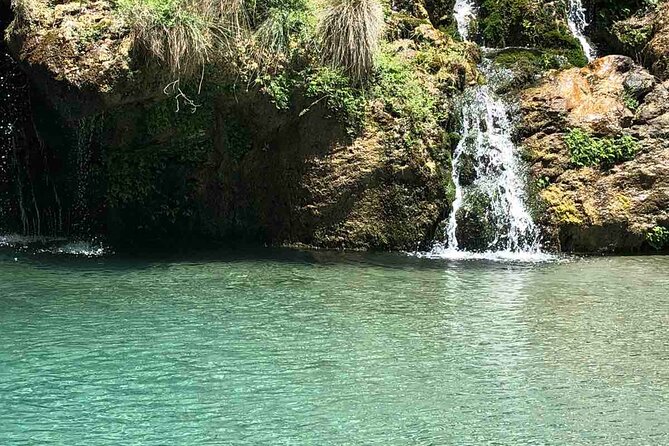 River Trekking at Kourtaliotiko Gorge Waterfalls to Preveli Beach - The hike out of the river toward Preveli: when views replace water sounds