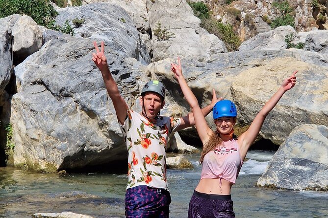 River Trekking at Kourtaliotiko Gorge Waterfalls to Preveli Beach - Preveli Palm Beach: your end-of-day payoff