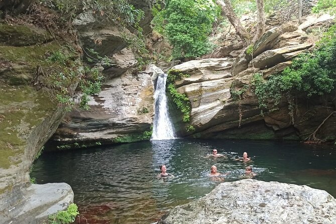 River Trekking to the Waterfall in Andros - Gerolimni and Achla River: the names you’ll hear on the trek