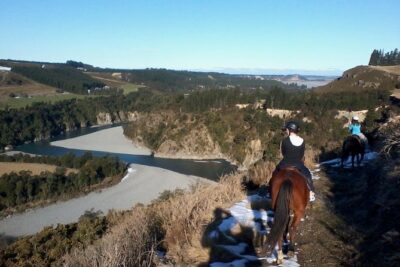 Rubicon Valley Horse Treks - 2 Hour River Trail Horse Trek - Riding alongside Waimakariri Canyon: the views are the main event