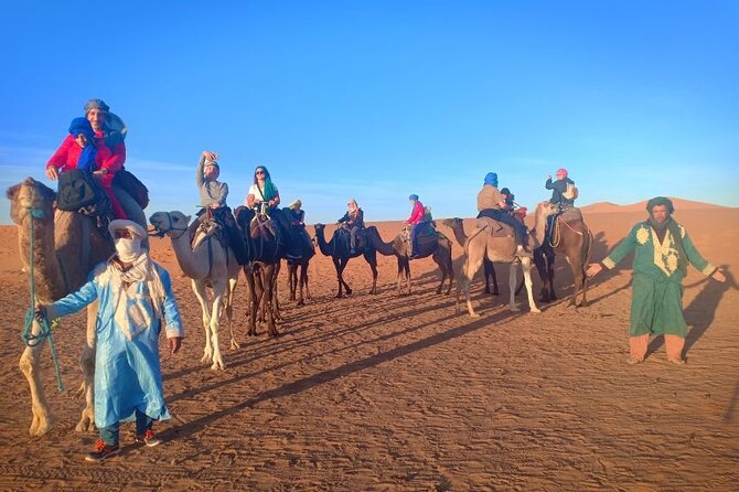 Sahara 3-Day 2-Night Desert Tour to Merzouga with Camel Trekking - Camel trekking at 5:30 pm: the ride that sets the mood