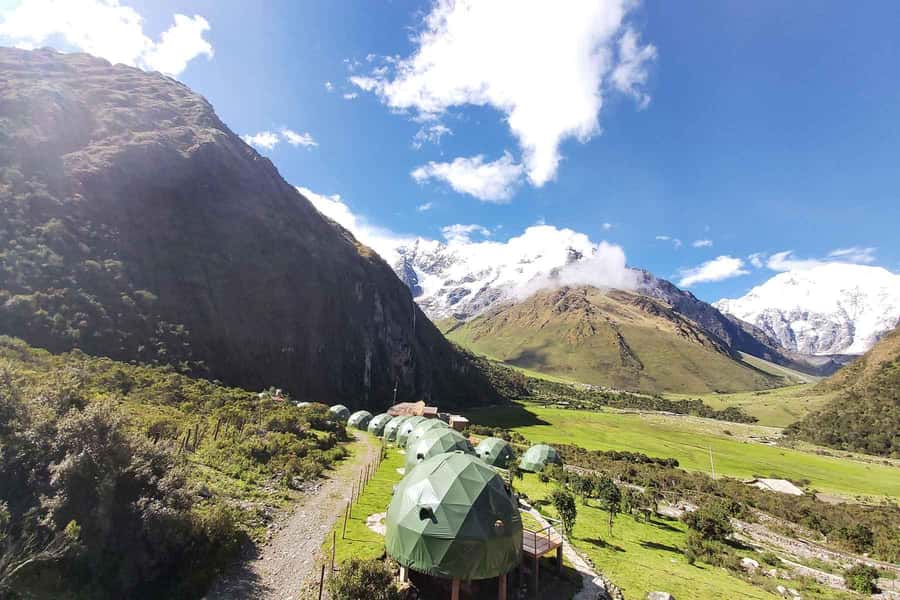 Salkantay Trek to Machu Picchu 5 Days with Sky Lodge Domes - Cusco briefing and the ride into the trek