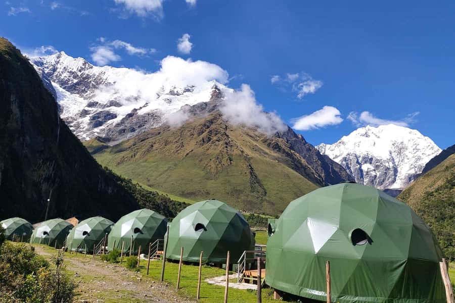 Salkantay Trek to Machu Picchu 5 Days with Sky Lodge Domes - Day 2: The tough climb to Salkantay Pass and the descent to Chaullay