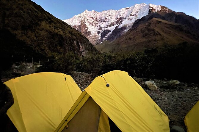 Salkantay Trek to Machu Picchu in 4 days - Day 2: Salkantay Pass (4630 m), cloud forest descent, and the sky-dome night