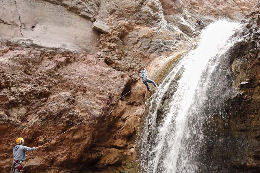 San Pedro de Atacama: Desert Tour with Canyoning & Trekking - 4 Rappels Through Waterfalls and Canyon Walls