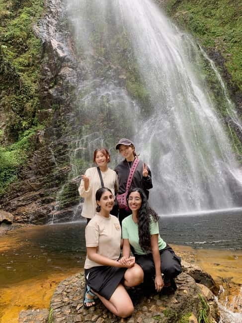 Sapa: 2D/1N Trek Rice Terraces & Homestay with Linh - Day 2: Rice Terraces, Hanging Bridges, and a Waterfall Cool-Down