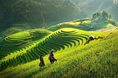 Sapa Trekking Tour 2 Days 1 Night By Bus - Day 1: trekking into Muong Hoa Valley and Lao Chai area (the down-valley day)