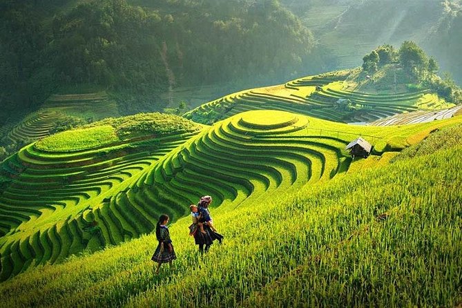Sapa Trekking Tour 2 Days 1 Night By Bus - Day 1: trekking into Muong Hoa Valley and Lao Chai area (the down-valley day)