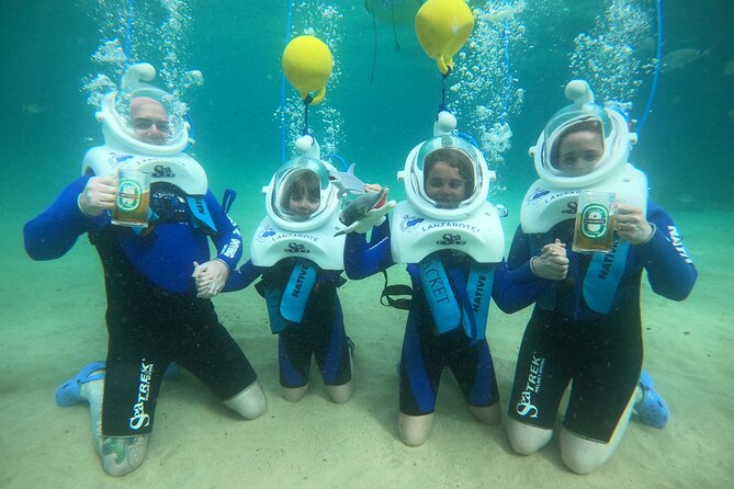 Sea Trek (exclusive in Lanzarote) - Guides and safety: friendly leadership with firm rules