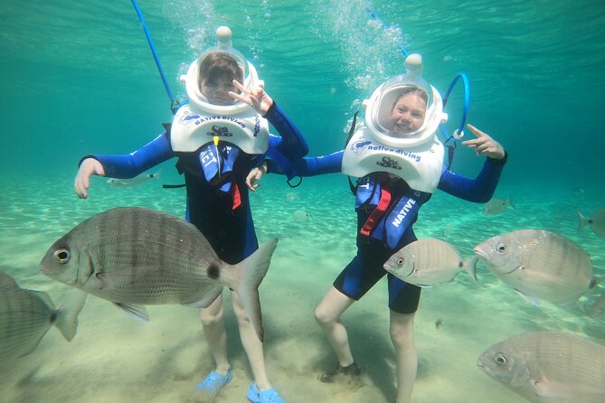 Sea Trek Underwater Walk in Tenerife – No Swimming Required - The descent and the 20–25 minute seabed walk
