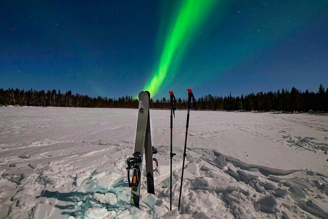 Ski Trekking under the Northern Lights - Skiing off the main track without stress: safety and pacing