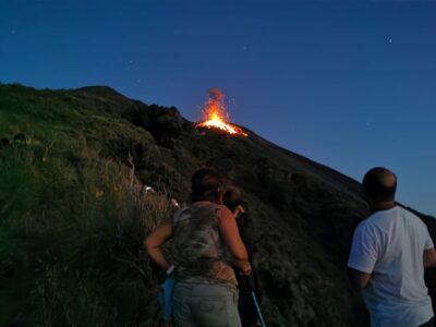 Stromboli: Sunset Trekking at Sciara del Fuoco - Meeting at Ashara in Stromboli town: gear, briefing, and the right mindset