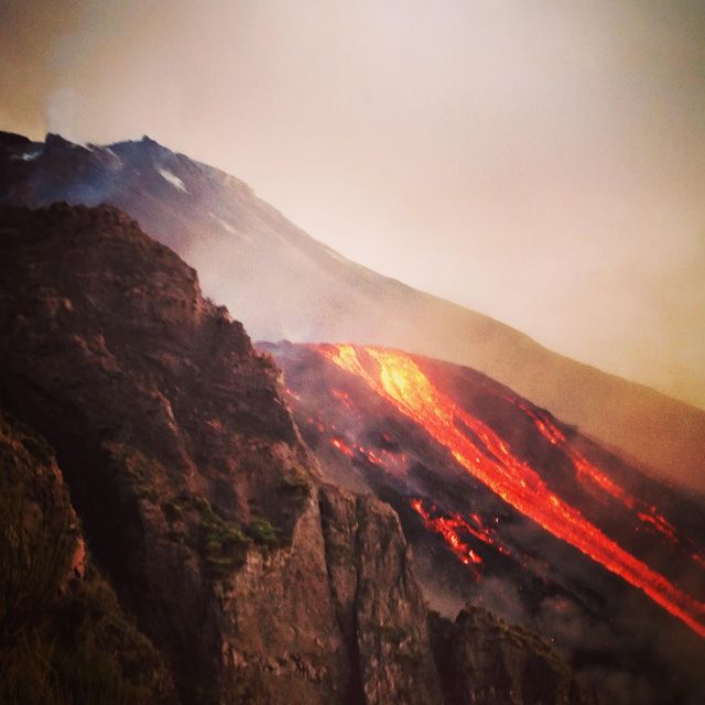 Stromboli: Sunset Trekking Tour - Meeting Stromboli’s trailhead and getting your safety kit