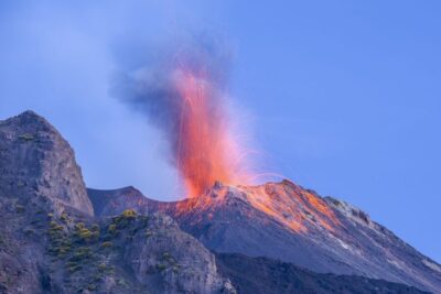 Stromboli: Sunset Trekking Tour - Safety briefing before you walk a live volcano
