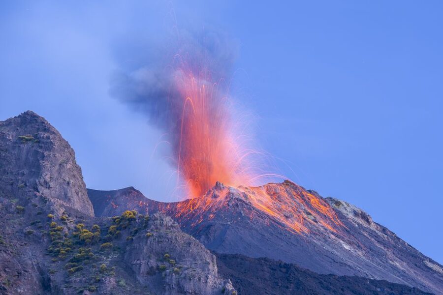 Stromboli: Sunset Trekking Tour - Safety briefing before you walk a live volcano